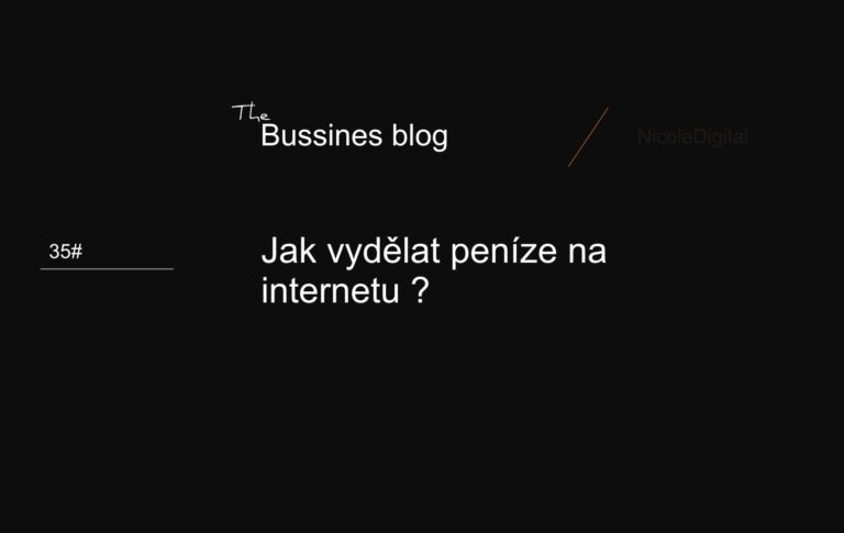 Jak vydělat peníze online.  Podnikaní na internetu není pro každého.