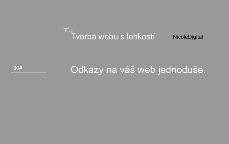 Využijte web Linkuj pro váš prospěch.